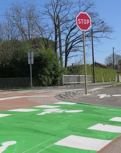Avenue Riquet et chemin du collège Périgord : attention aux stops !
