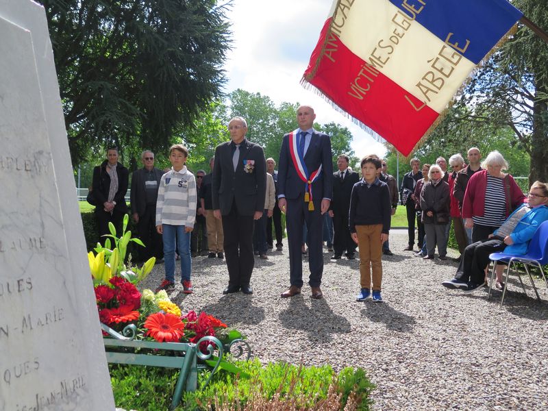 Cérémonie de commémoration de l’armistice du 8 mai 1945