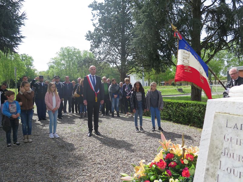 Cérémonie de commémoration de l’armistice du 8 mai 1945